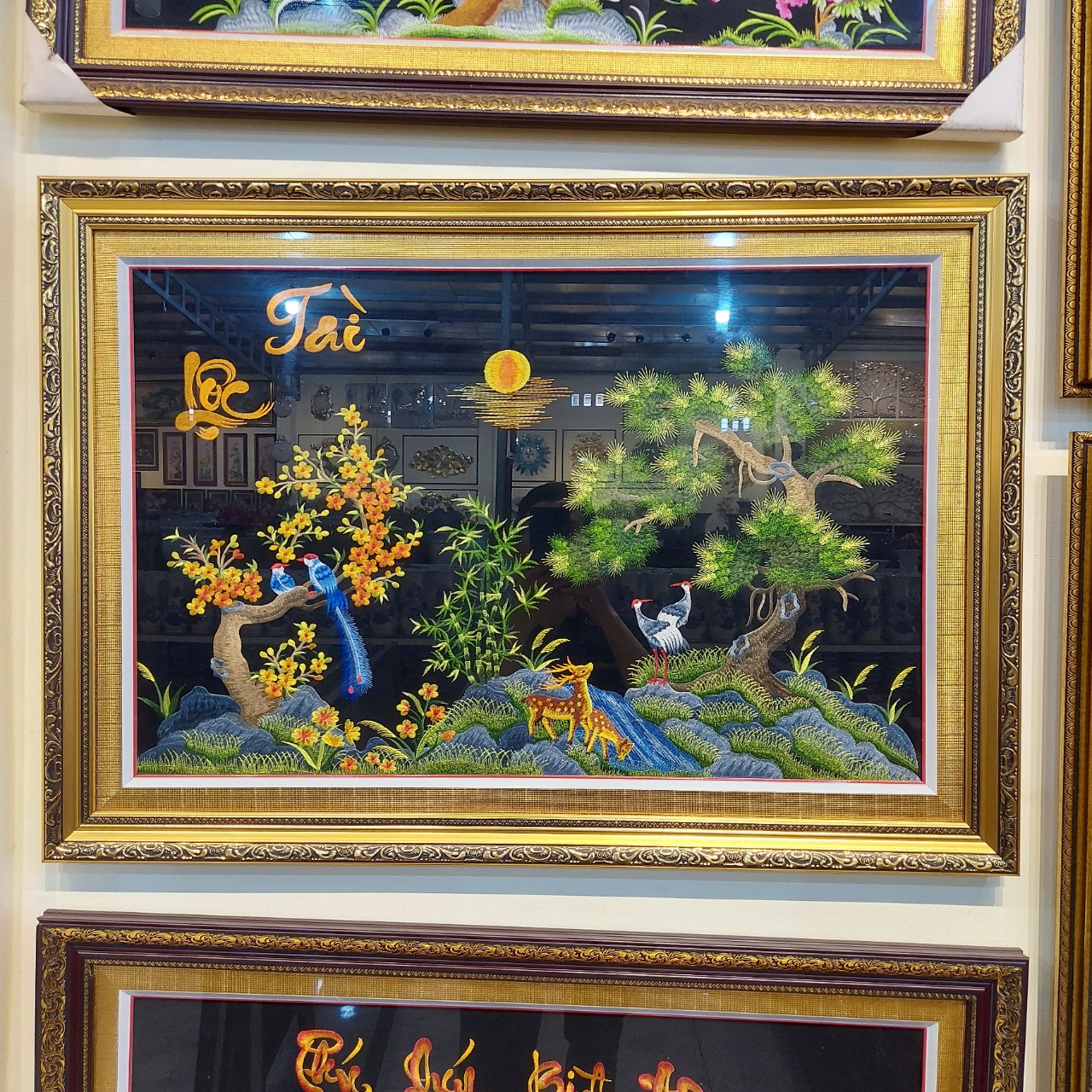 Tranh Thêu Lụa 4