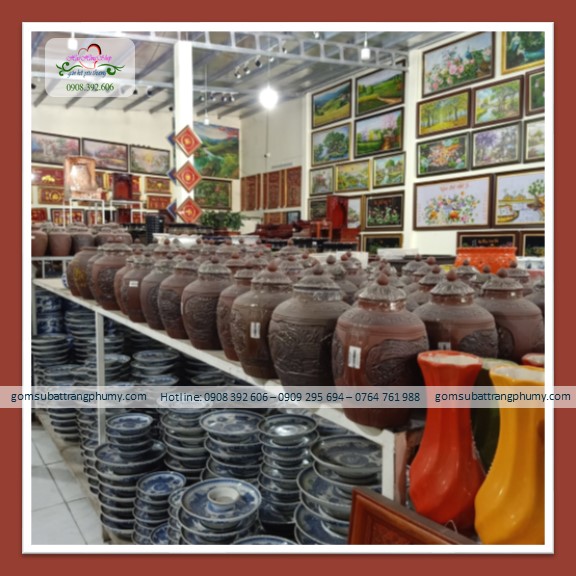 Chum sành đựng rượu đủ Size